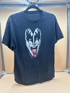 Kiss Gene Simmons T-Shirt Gr. Medium 2002 Catalog Ltd Vintage schwarz *LESEN* - Bild 1 von 6
