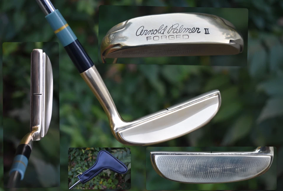 Stunning Gold Custom Arnold Palmer Putter / Napa 8802 MILLED & Engraved BB&F Co. - Image 1 of 4
