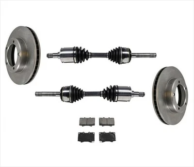 Rotores de disco de freno pastillas eje de transmisión CV para 98-07 Lexus LX470 5 piezas Foto 1 de 4