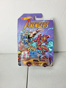 HOT WHEELS MARVEL AVENGERS 2018 NIGHT SHIFTER IRON MAN gold and red - Picture 1 of 4