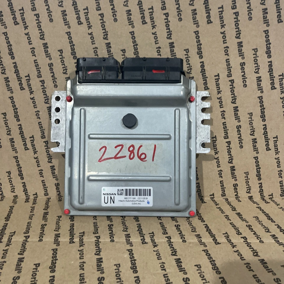 2010 NISSAN FRONTIER XTERRA 4.0L MEC77-190 C2 ENGINE COMPUTER ECU ECM PCM - Image 1 of 4