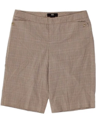 Pantalones Cortos Informales MOSSIMO Mujer US 6 Medianos W31 Gris Cuadros Algodón CE54 Foto 1 de 3