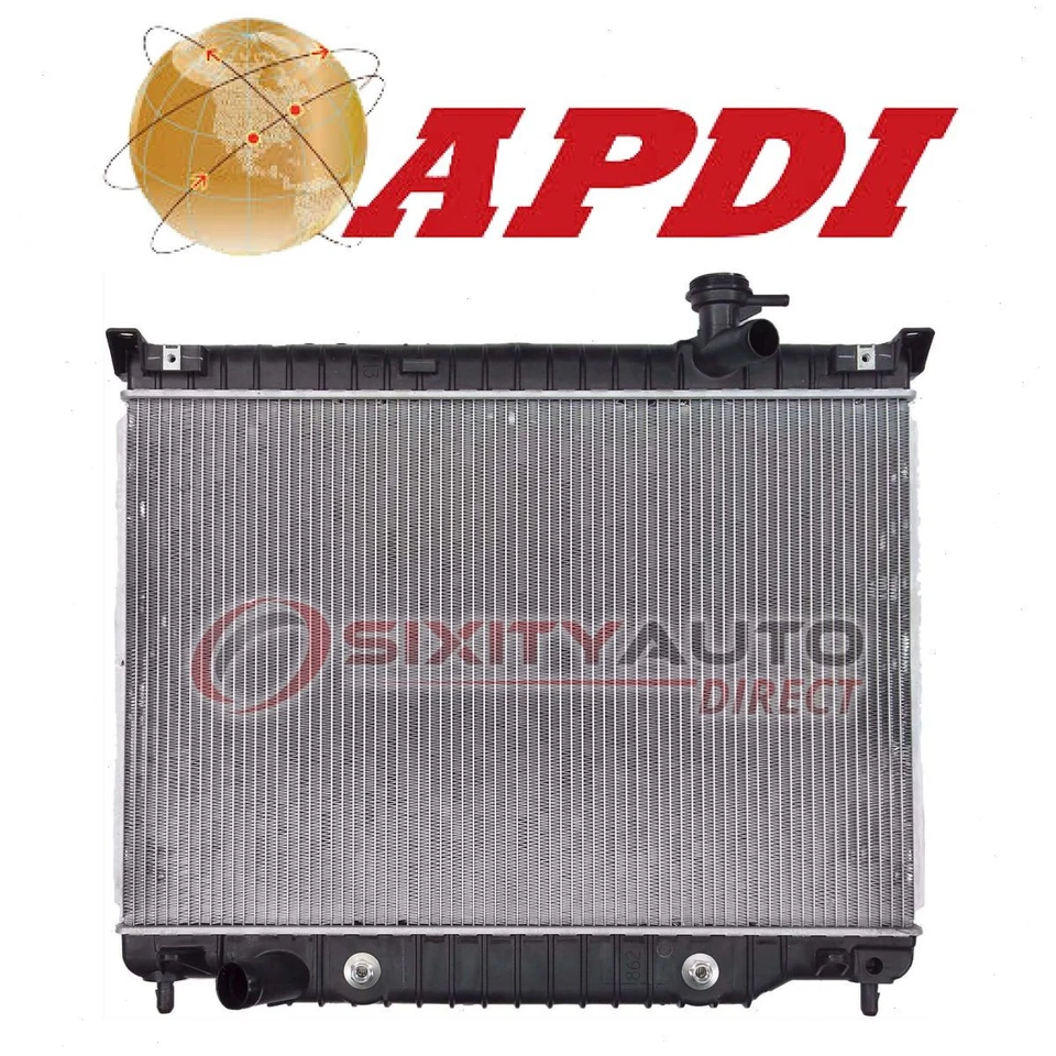 APDI Radiator for 2002-2009 Chevrolet Trailblazer - Cooler Cooling ha Foto 1 de 4