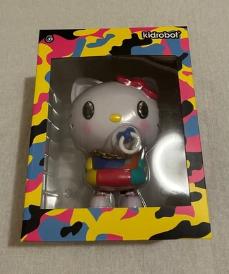 Kidrobot 8" Quiccs 80's Retro Hello Kitty Figure by Sanrio TTLCL027 - NRFB - Image 1 of 4