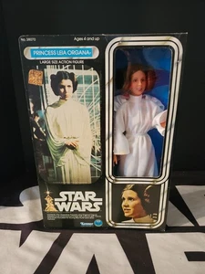 Princess Leia Organa 1977 Large Size 12" STAR WARS Vintage 1978 NEW UNUSED n Box - Picture 1 of 8
