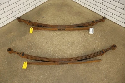 01-10 Chevy Silverado 2500HD OEM Rear Leaf Springs Pair Left/Right 225k - Image 1 of 4