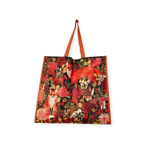 Forest Friends Einkaufstasche Fuchs Eichhörnchen Igel Hase groß TJMaxx  - Bild 1 von 4