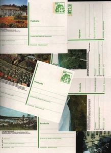 ODZ&ENDZ 17 ASSORTED MINT GERMANY POSTAL CARDS LOOK 3 SCANS 1083 - Picture 1 of 3