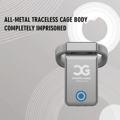 Gaiola de castidade masculina extrema função AI APLICATIVO controle remoto bloqueio Bluetooth - Imagem 1 de 4