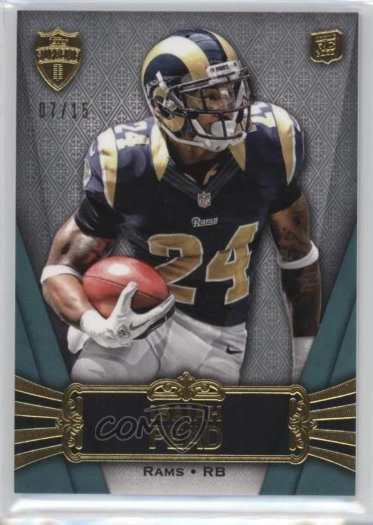 2012 Topps Supreme Green /15 Isaiah Pead #46 Rookie RC - Image 1 of 2