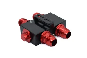 Filtro Olio Radiatore Olio Sandwich Adattatore Esterno Termostato Turbo AN10 4 Porte In Linea - Foto 1 di 9