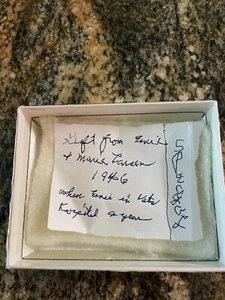 Rare Pre-1946 Vintage Silver Coin Cufflinks Cut From Buffalo Indian Head Nickel - Picture 1 of 8