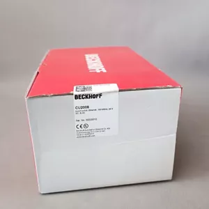 1PCS New In Box BECKHOFF CU2008 8-port switch Ethernet module Fast Shipping - Picture 1 of 2