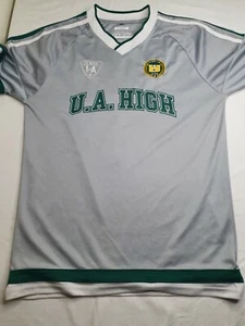 My Hero Academia Grey Baseball Jersey UA High Midoriya #1 Size Extra Small - Picture 1 of 5