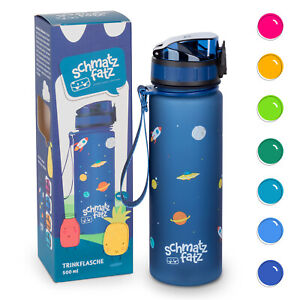 Butelka do picia Woda Butelka na napoje dla dzieci Butelka sportowa 500 ml Pokrywa 24 cm Niebieska