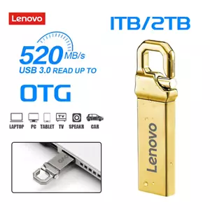 2TB USB 3.0 Metal Flash Drive – High-Speed, Waterproof, Portable Memory Stick - Bild 1 von 9