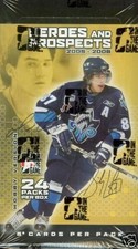 2005/06 IN THE GAME HEROES AND PROSPECTS SERIES 1 HOBBY HOCKEY SEALED BOX