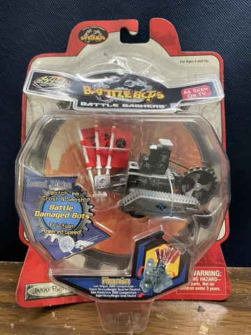 Battle Bots 2001 Ronin Battle Bashers by Jakks Pacific. NIB Cover