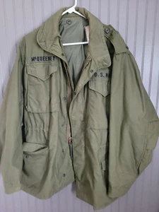 CAPPOTTO US MILITARYVINTAGE Navy TEMPO FREDDO MEDIO STOCK REGOLARE N. 8415-00-782-2939 - Foto 1 di 21