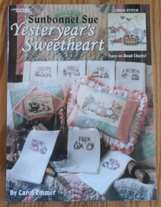 Leisure Arts Cross Stitch Booklet "Sunbonnet Sue - Yesteryear's Sweetheart" - Picture 1 of 5