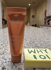 YENSA SUPER SERUM SILK FOUNDATION .34oz/10mL in MEDIUM2 TRAVEL SZ SEALED - Picture 1 of 18