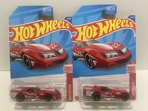 2022 Hot Wheels '76 Greenwood Corvette RED EDITION NEU!!! 2 Stück - Bild 1 von 7