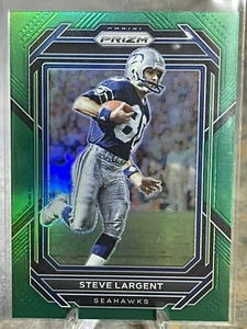 Panini Prizm 2022 verde Steve Largent #261 Seattle Seahawks - Imagen 1 de 1
