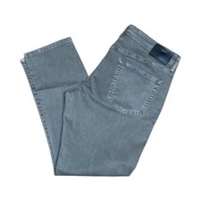 Liverpool Jeans Mens Slim Straight Jeans Size 35 x 30 Actual 35 x 29.5 Gunmetal