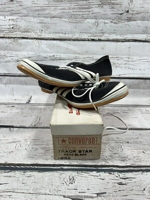 VTG Converse Black Label Track Star Chuck Taylors 1-9156 RARE NOS Athletic Shoes - Image 1 of 4
