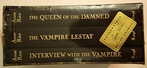Anne Rice Signed Vampire Chronicles Box Set Hardcover 1990 New, Sealed - Picture 1 of 10