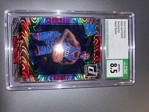 2014-15 Panini Donruss Joel Embiid Swirlorama Rated Rookie RC #203