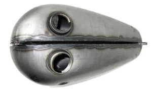 ULTRA NARROW 2-1/2 Gallon "WR" Racing style GAS & OIL TANKS for Harley 45 Solo - Picture 1 of 11