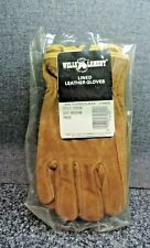 Men's Wells Lamont Leather Gloves 3M Thinsulate Lined Size Medium New with tags