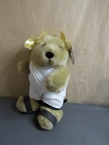 Peluche Orso Marrone Cesares Vintage NUOVO con Toga 8" - Foto 1 di 7