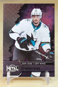 2020-21 Skybox Metal Universe Base #98 Evander Kane - San Jose Sharks - Picture 1 of 2
