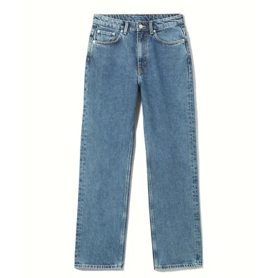 WEEKDAY Jeans 'Voyage High Straight Jeans' - blau - W27 L28 - Bild 1 von 2