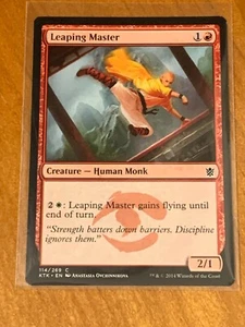 Magic the Gathering Khans of Tarkir Leaping Master - Bild 1 von 2
