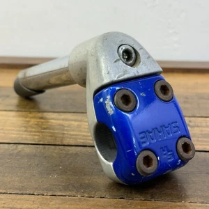 SR Sakae BMX Stem MS-424 Old School BMX  1980s Blue Top Load OG 80s Predator - Picture 1 of 11