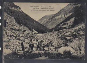 Cartolina Caramanico Stabilimento Termale La Maiella Sorgenti Orfenta OB73  # - Imagen 1 de 1