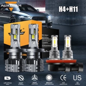 Kit combinado de faros antiniebla LED para Toyota Tacoma 2012 2013 2014 2015 - Imagen 1 de 12