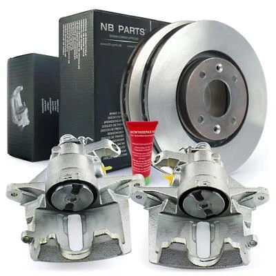 Bremssättel Bremszangen + Bremsscheiben 283mm vorne für Citroën C5 I II Break - Bild 1 von 2