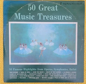 50 Great Music Treasures Album - Picture 1 of 6