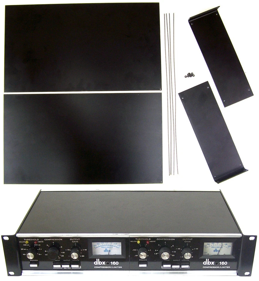 New Dual Rack Mount Kit for dbx 160, 161. 162, 165, 165A limiters. DY - Image 1 of 1