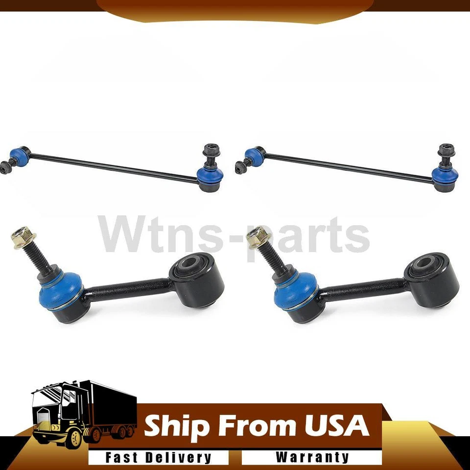 Kit de eslabones de barra estabilizadora delantera trasera Mevotech para Volkswagen Eos 2007 2008 2009 2010 Foto 1 de 4