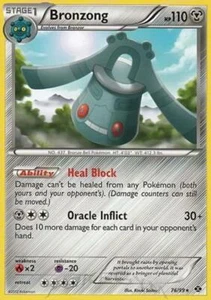 2x (BW4-76) Bronzong Rare Pokemon BW Next Destinies Card # 76 - Picture 1 of 1