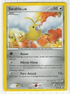 2009 Pokemon Swablu SH5 LV 16 HP Original non Holo - Rare - Picture 1 of 1