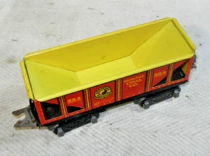 Auto tramoggia rossa Marx 554 Northern Pacific - calibro O 6 pollici 8 ruote unidirezionali - Foto 1 di 7