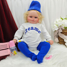 24 Inch Lifelike Maddie Reborn Toddler Dolls Cute Girl Doll W/ Hand-Root Hair