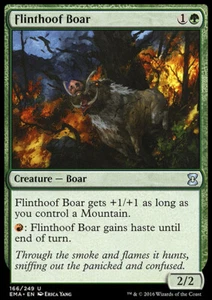 Magic the Gathering MTG Flinthoof Boar (166) Eternal Masters   LP - Picture 1 of 1