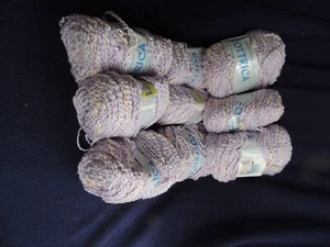 LOT OF 9 Skeins VINTAGE COTTRIC YARN, New Old Stock 804 BLUE ORCHID 1.75oz - Picture 1 of 5